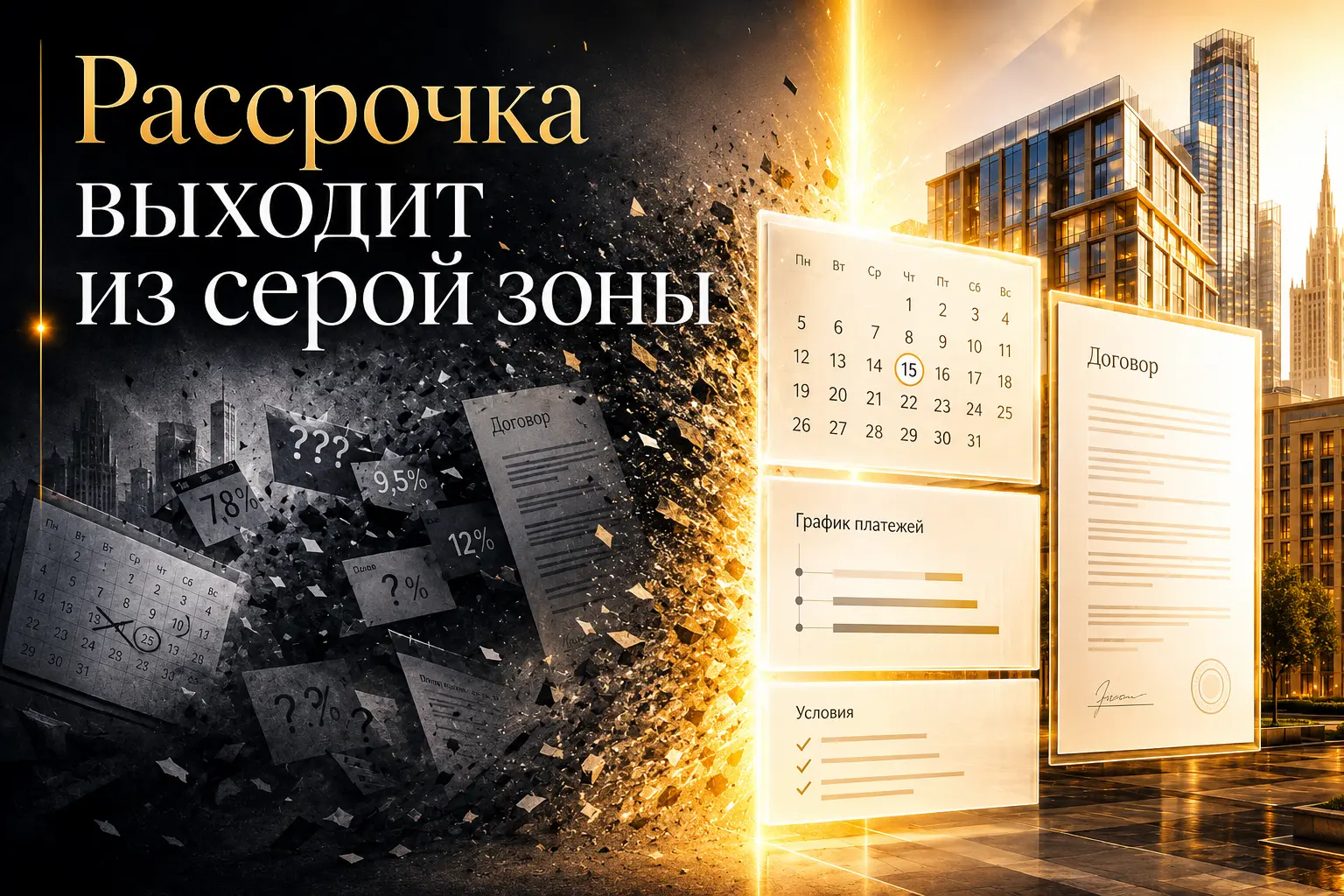 рассрочка на квартиру в новостройке