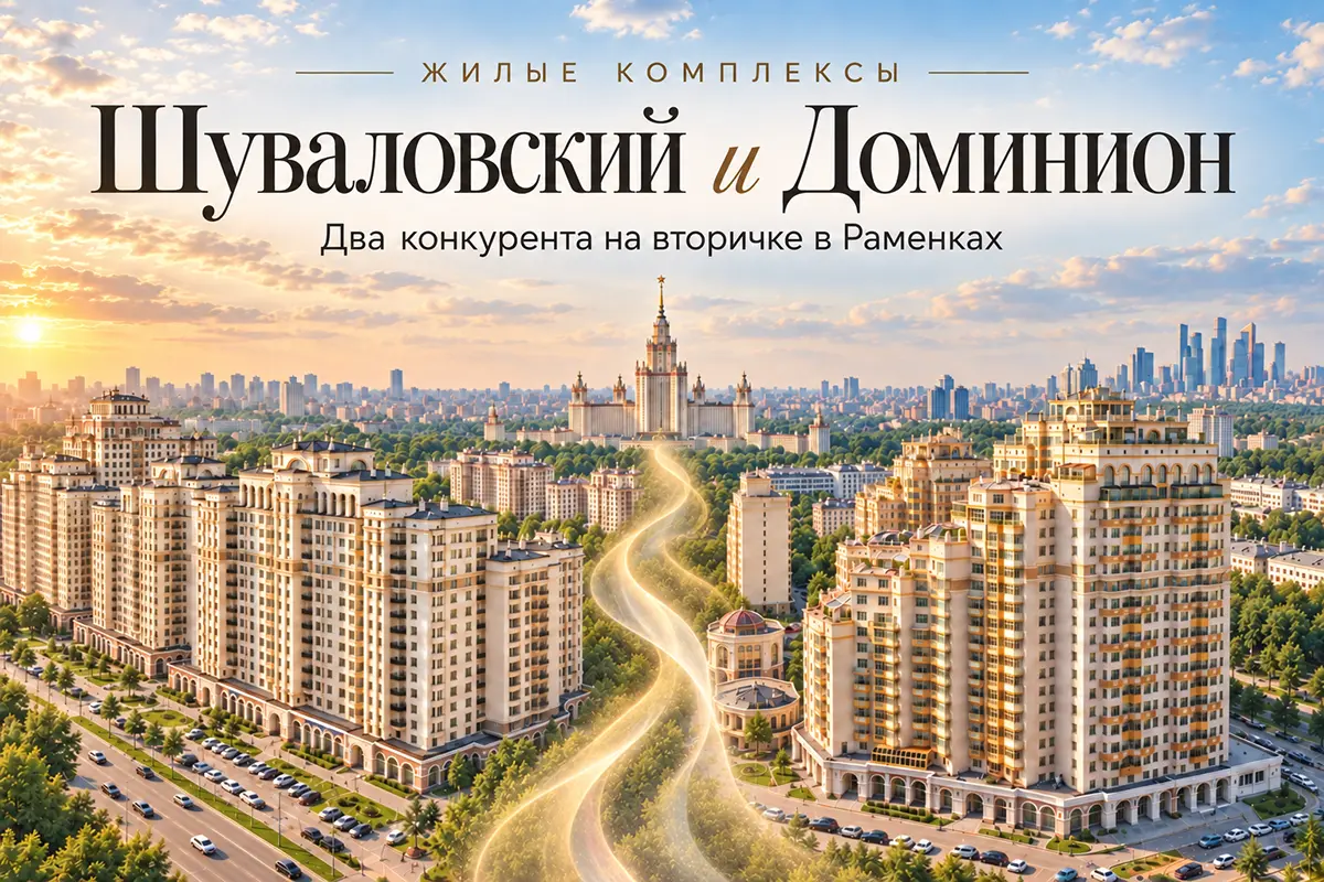 Шуваловский и Доминион - жк конкуренты в Раменках